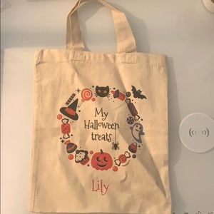 Lily trick or treat bag